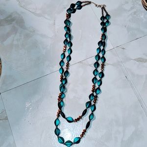 Gorgeous green and gold necklace